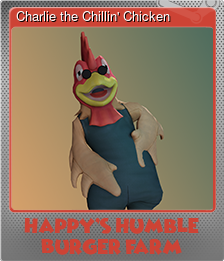 Series 1 - Card 3 of 5 - Charlie the Chillin' Chicken