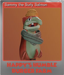 Series 1 - Card 4 of 5 - Sammy the Surly Salmon