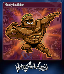 Series 1 - Card 2 of 14 - Bodybuilder