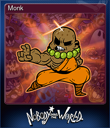 Series 1 - Card 9 of 14 - Monk