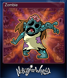 Series 1 - Card 14 of 14 - Zombie