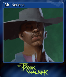 Series 1 - Card 6 of 7 - Mr. Nariano