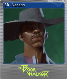 Series 1 - Card 6 of 7 - Mr. Nariano