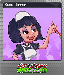 Series 1 - Card 6 of 6 - Sasa Donnor