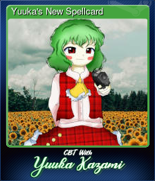 Series 1 - Card 3 of 5 - Yuuka's New Spellcard