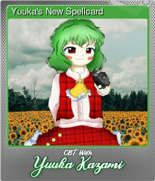 Series 1 - Card 3 of 5 - Yuuka's New Spellcard