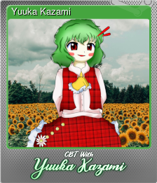 Series 1 - Card 1 of 5 - Yuuka Kazami