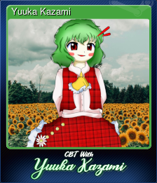Series 1 - Card 1 of 5 - Yuuka Kazami