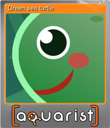 Series 1 - Card 3 of 5 - Green sea turtle