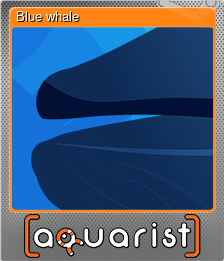 Series 1 - Card 2 of 5 - Blue whale