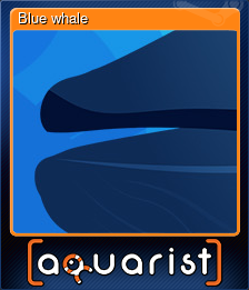 Series 1 - Card 2 of 5 - Blue whale