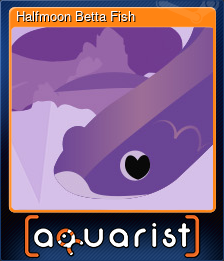 Series 1 - Card 5 of 5 - Halfmoon Betta Fish