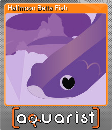Series 1 - Card 5 of 5 - Halfmoon Betta Fish