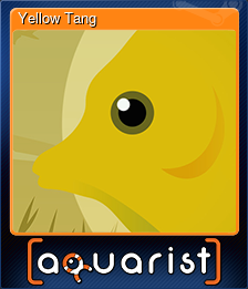 Series 1 - Card 4 of 5 - Yellow Tang