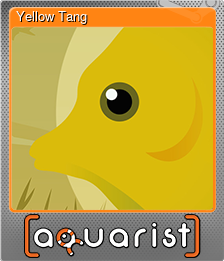 Series 1 - Card 4 of 5 - Yellow Tang