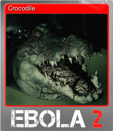 Series 1 - Card 9 of 10 - Crocodile