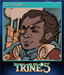 Series 1 - Card 10 of 12 - Lord Goderic