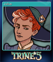 Series 1 - Card 5 of 12 - Julius