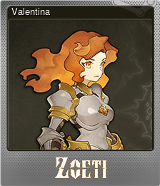 Series 1 - Card 5 of 7 - Valentina