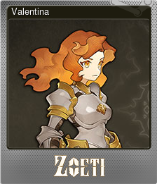 Series 1 - Card 5 of 7 - Valentina