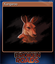 Series 1 - Card 4 of 7 - Kangaroo