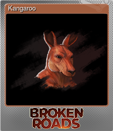 Series 1 - Card 4 of 7 - Kangaroo