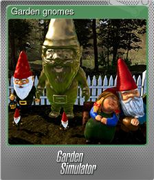 Series 1 - Card 4 of 10 - Garden gnomes