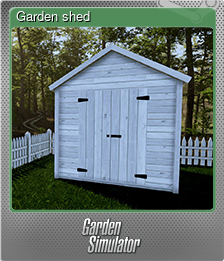 Series 1 - Card 3 of 10 - Garden shed
