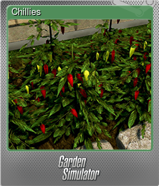 Series 1 - Card 8 of 10 - Chillies