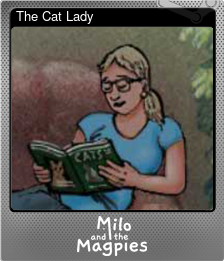 Series 1 - Card 7 of 8 - The Cat Lady