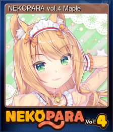 Series 1 - Card 5 of 8 - NEKOPARA vol.4 Maple
