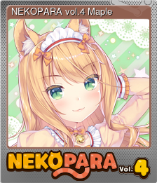 Series 1 - Card 5 of 8 - NEKOPARA vol.4 Maple