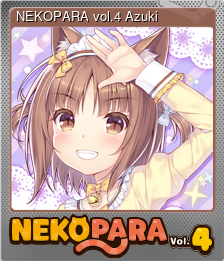 Series 1 - Card 3 of 8 - NEKOPARA vol.4 Azuki