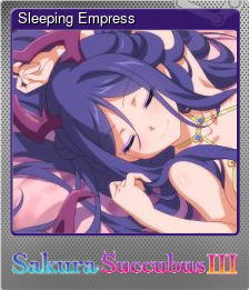 Series 1 - Card 5 of 5 - Sleeping Empress