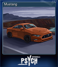Series 1 - Card 2 of 5 - Mustang