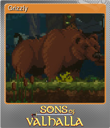 Series 1 - Card 5 of 11 - Grizzly