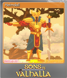 Series 1 - Card 7 of 11 - Heimdall