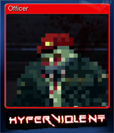 Series 1 - Card 4 of 8 - Officer