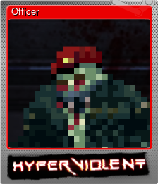 Series 1 - Card 4 of 8 - Officer