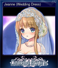 Series 1 - Card 14 of 14 - Jeanne (Wedding Dress)