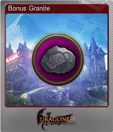 Series 1 - Card 2 of 9 - Bonus Granite