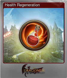 Series 1 - Card 8 of 9 - Health Regeneration