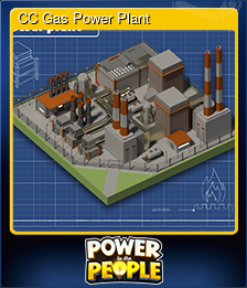 Series 1 - Card 8 of 8 - CC Gas Power Plant