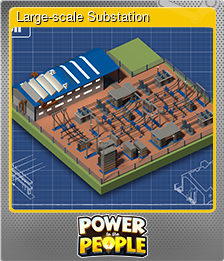 Series 1 - Card 1 of 8 - Large-scale Substation
