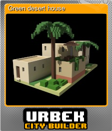 Series 1 - Card 10 of 15 - Green desert house