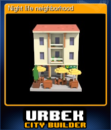 Series 1 - Card 6 of 15 - Night life neighborhood