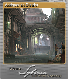 Series 1 - Card 7 of 11 - Antiquarian District