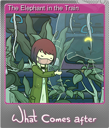 Series 1 - Card 3 of 6 - The Elephant in the Train