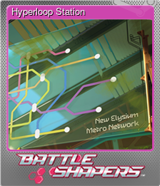 Series 1 - Card 5 of 10 - Hyperloop Station