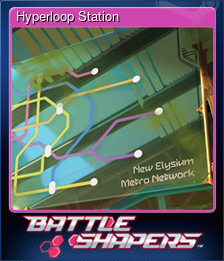 Series 1 - Card 5 of 10 - Hyperloop Station